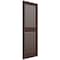 Ekena Millwork Mid-America Vinyl, Standard Size Cathedral Top Center Mullion, Open Louver Shutter, 11431009, PR 00011431009 - alternate 4